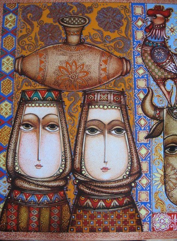 Заре Храхуни — известный армянский художник 