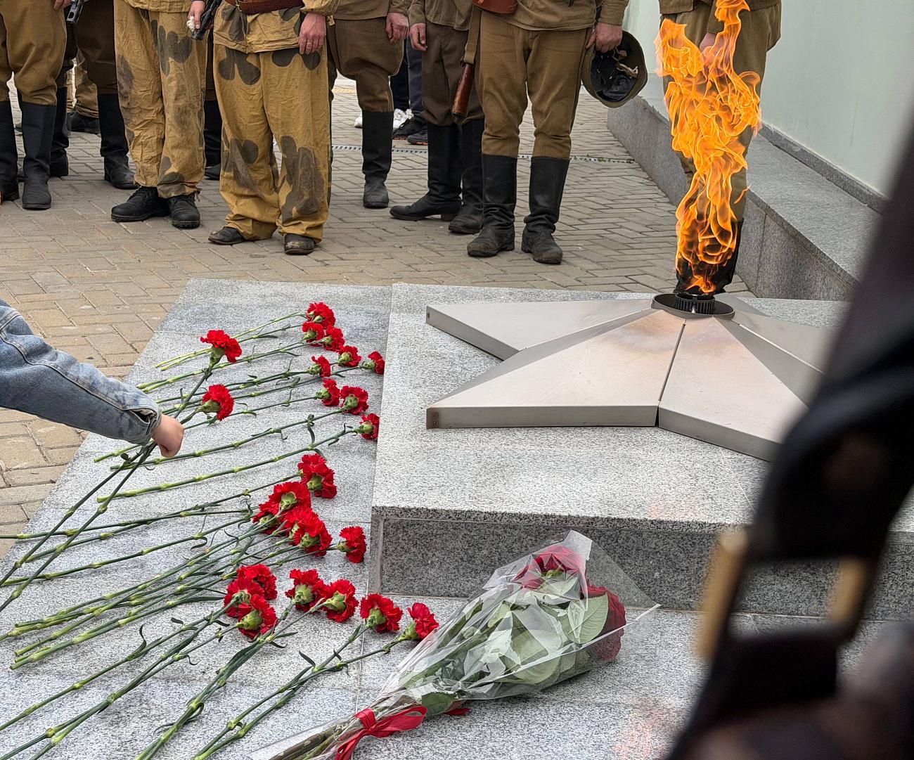 Реконструкция «Бой за переправу» в Краснодаре: память о героической обороне 1942 года
