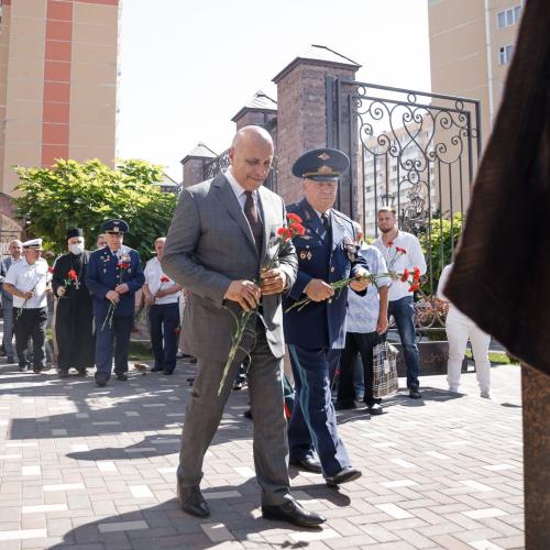 Открытие Мемориала в Краснодаре. Армяне - Герои Великой Отечественной войны